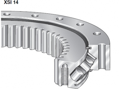 Rolamentos de giro de rolos cruzados de tipo INA XSI （tipo engrenagem interna）